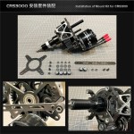 Dualsky Crs3000 Twin-Propeller Power System F3a Remote Control Contra-Axis Aerobatic Aircraft
